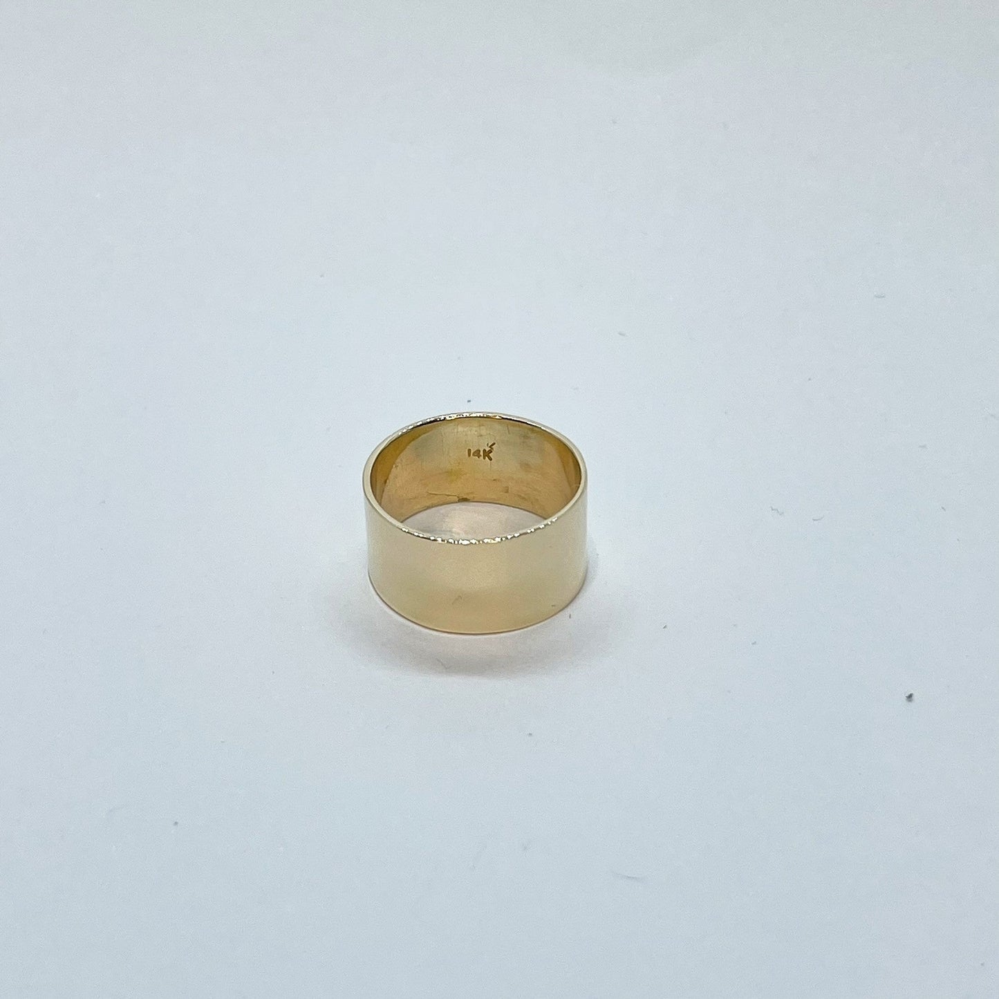 14K Cigar Band Ring